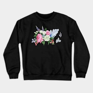 Design Flowers Crewneck Sweatshirt